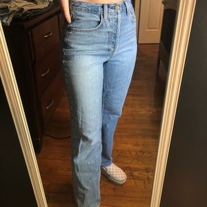 Aritzia Denim Forum Joni High Rise Loose 29L